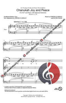 Chanukah Joy and Peace von David Chase 