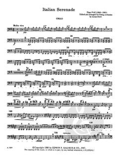 Italian Serenade von Hugo Wolf 