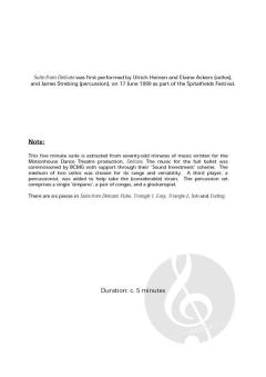 Delicate Suite von Howard Skempton (Download) 