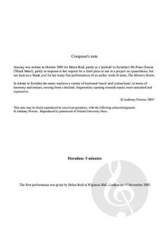Sensing von Anthony Powers (Download) 
