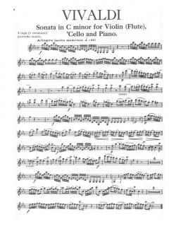 3 Trio Sonatas von Georg Philipp Telemann 