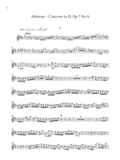Oboe Concerti von Tomaso Albinoni im Alle Noten Shop kaufen