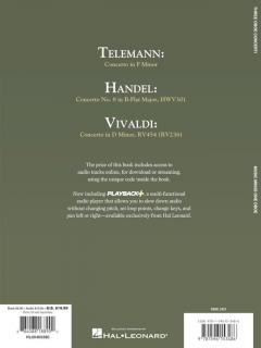Oboenkonzerte: Telemann, Händel, Vivaldi im Alle Noten Shop kaufen