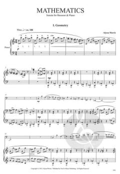 Mathematics. Sonate für Fagott und Klavier von Alyssa Morris 