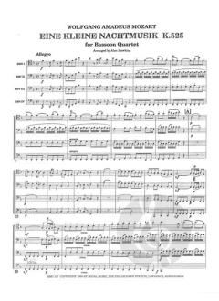 Eine kleine Nachtmusik von Wolfgang Amadeus Mozart 