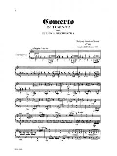 Concerto No. 20 in D Minor, KV466 von Wolfgang Amadeus Mozart 