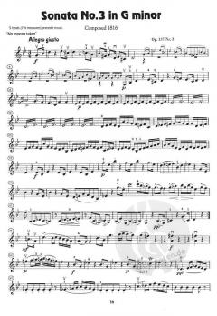 3 Sonatinas op. 137 von Franz Schubert 