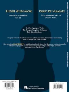 Violin Concerto No. 2 D Minor & Zigeunerweisen Op. 22 von Henryk Wieniawski im Alle Noten Shop kaufen