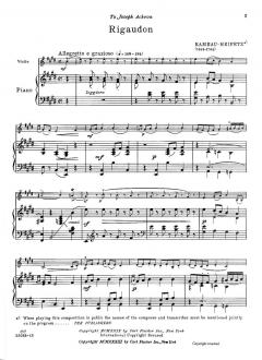 New Favorite Encore Folio von Jascha Heifetz 