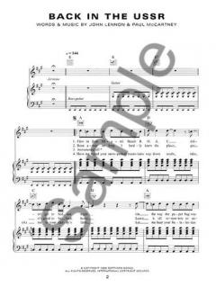 Note-For-Note Piano Transcriptions von The Beatles 