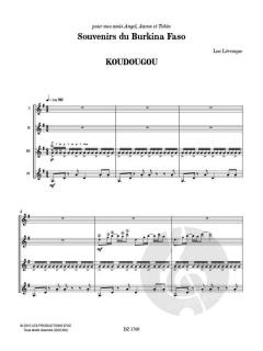 Souvenirs du Burkina Faso - Kouudougo von Luc Lévesque 