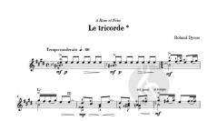 Les 100 de Roland Dyens - Le tricorde 