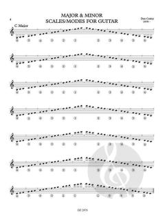 Major & Minor Scales/Modes for Guitar von Dan Cosley 