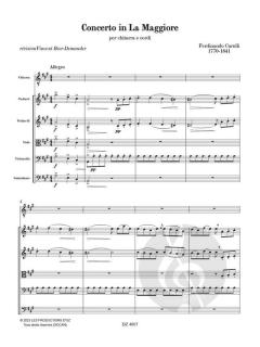 Concerto in La Maggiore von F. Carulli 