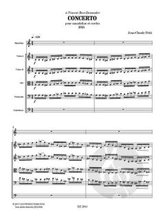 Concerto von Jean-Claude Petit 