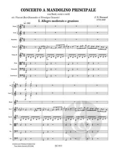 Concerto A Mandolino Principale von Johann Nepomuk Hummel 