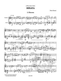 Sonata von Paolo Rosini 