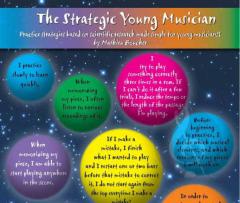 The Strategic Young Musician, poster 13x19 von Mathieu Boucher 