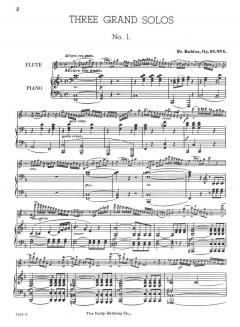 3 Grand Solos op. 57/1 von Friedrich Kuhlau 
