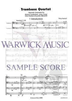 Trombone Quartet von Philip Harrison 