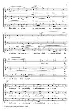 How Can I Keep From Singing (Download) 