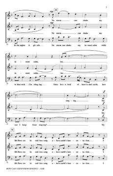 How Can I Keep From Singing (Download) 
