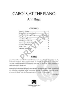 Carols at the Piano 