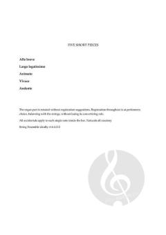 5 Short Pieces von Poul Ruders (Download) 