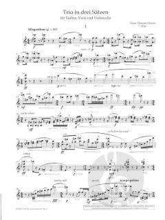 Trio von Hans Werner Henze 
