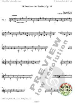 Collected Works for Guitar 2 von Fernando Sor (Download) 