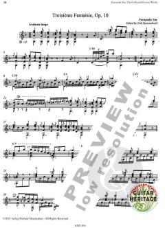 Collected Works for Guitar 4 von Fernando Sor (Download) 