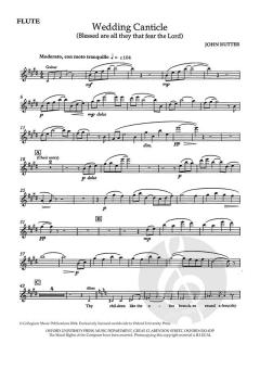 Wedding Canticle von John Rutter (Download) 