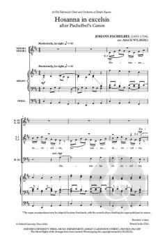 Hosanna in excelsis von Mack Wilberg (Download) 