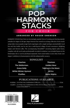 Pop Harmony Stacks for Choir (Download) 