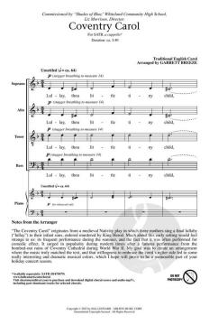 Coventry Carol (Download) 