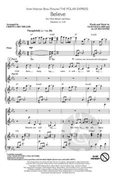Believe (from Polar Express) von Alan Silvestri (Download) 