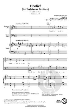 Hodie! (A Christmas Fanfare) von Mary Lynn Lightfoot (Download) 