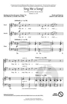 Sing Me a Song! von Cristi Cary Miller (Download) 