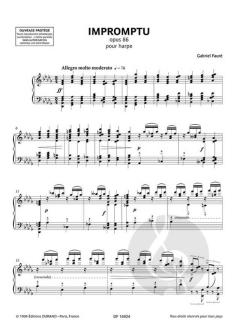 Improptu op. 86 von Gabriel Fauré 