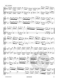12 Sonaten Band 1: Sonaten 1-4 von Giuseppe Sammartini 