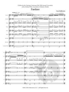Fanfare von Gay Kahkonen 