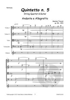 Quintetto No. 5 von Gaetano Troccoli 