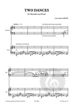 2 Dances von Louis Anthony de Lise 
