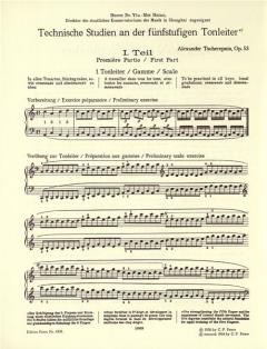 Studien für Klavier op. 53 von Alexander Tcherepnin 