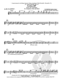 Galop From 'The Comedians' von Dmitri Kabalewski 
