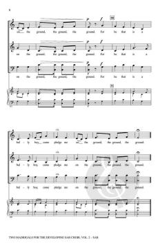 2 Madrigals for the Developing SAB Choir 2 von Thomas Ravenscroft (Download) 