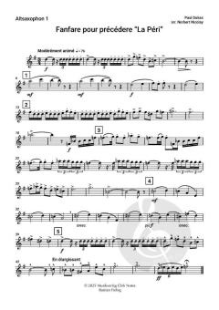 Fanfare pour précédere "La Peri" von Paul Dukas (Download) 
