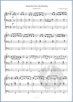30 stilgerechte Choralbearbeitungen zum neuen Gotteslob 1 von Roman Jungegger 