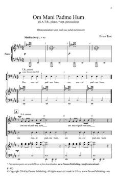 Om Mani Padme Hum von Brian Tate 