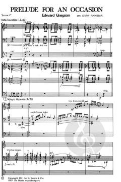 Prelude for an Occasion (Fanfarenorchester) von Edward Gregson 